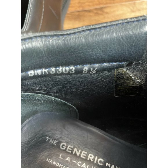 THE GENERIC MAN Leather Chukka Chelsea Boot 8.5 US - Picture 3 of 9